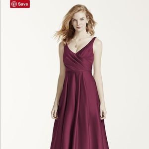 David’s bridal Ball Gown bridesmaids dress